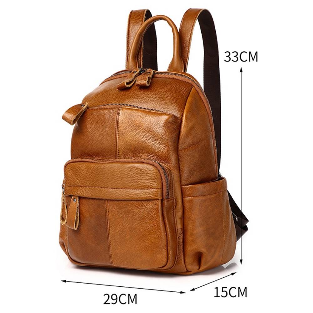 Sac à dos Zency en cuir de vac - Fashion Backpack Women avis et prix